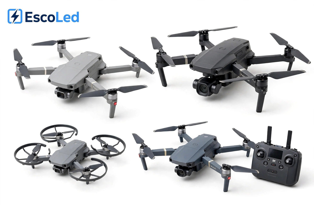Drones profesionales con cámara EscoLed