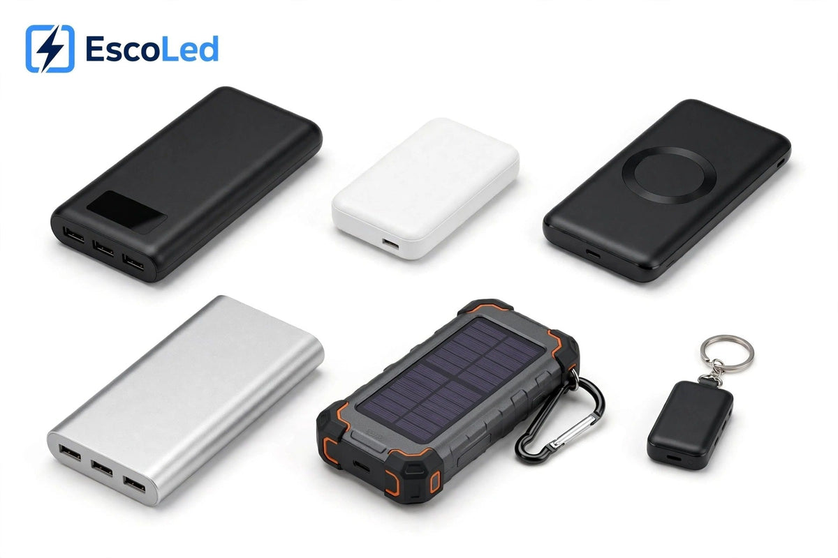 Bancos de energía y cargadores portátiles