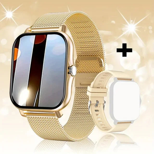 CRTORRS 2025, resistente al agua, relojes con llamadas, compatible con iOS y Android.