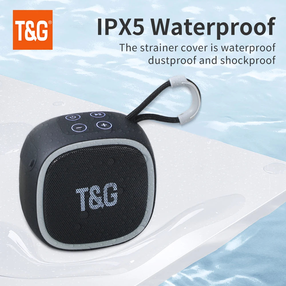 Parlante Bluetooth Mini TG659 Portátil Inalámbrico - TWS, Sonido HIFI Potente, Radio y TF