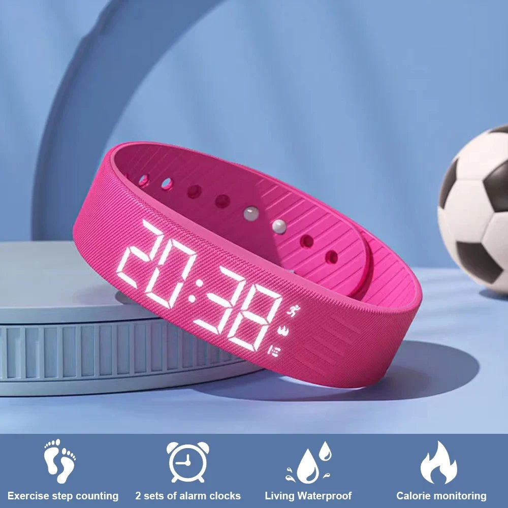 UYJY 2026, resistente al agua, con podómetro para correr, monitor de actividad y alarma con vibración y recordatorio