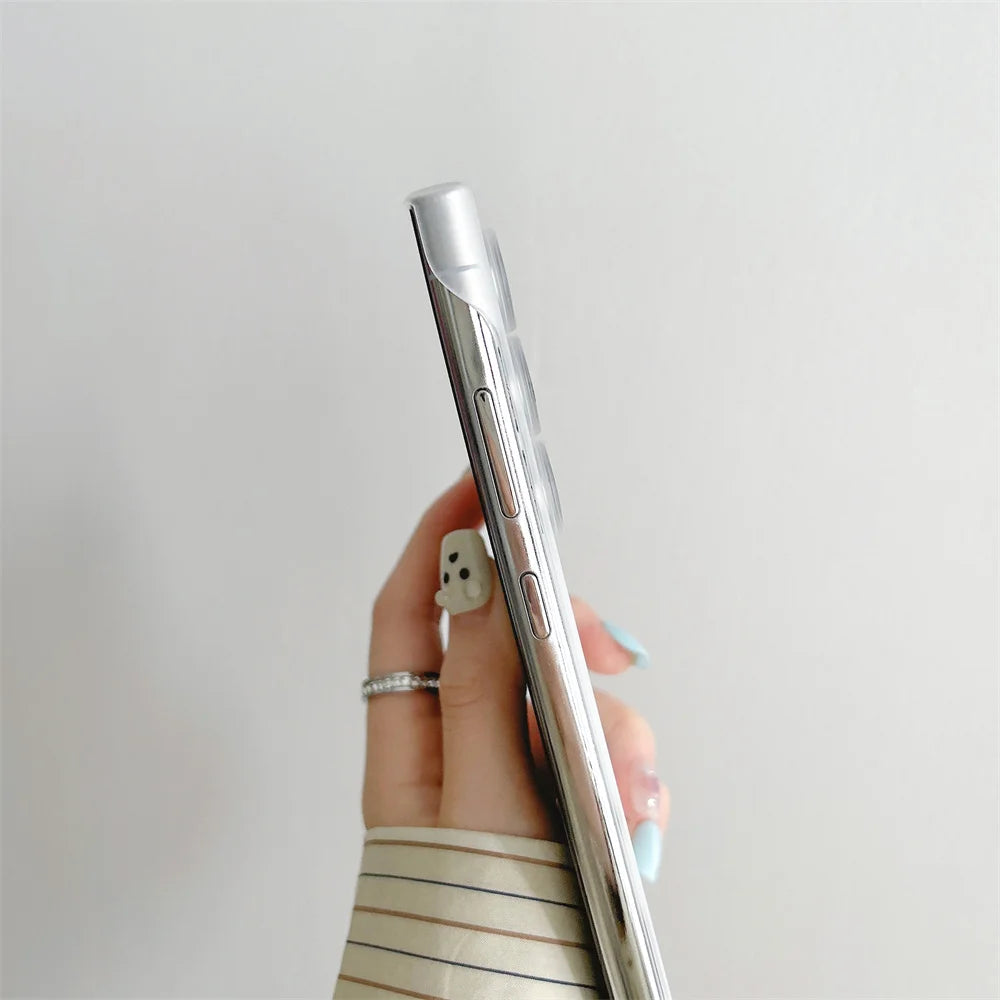 Funda Ultrafina Transparente Sin Marco MagSafe Samsung S26/S25/S24 Plus/S23 Ultra/S22