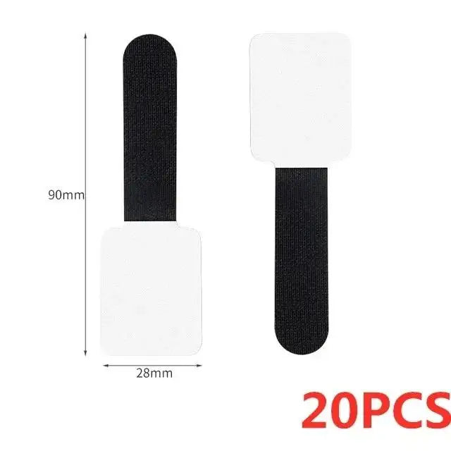 Bridas reutilizables para cables. Organizador de cables. Sujetacables. Organizador de cables autoadhesivo y ajustable. Correas para organizar el escritorio.