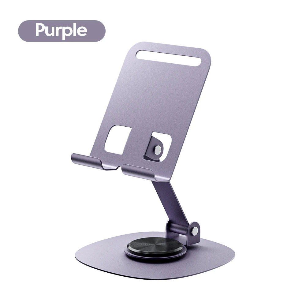 Olaf: Soporte giratorio de mesa para móvil, soporte de escritorio para iPad, Samsung, iPhone 15, 14 y 13
