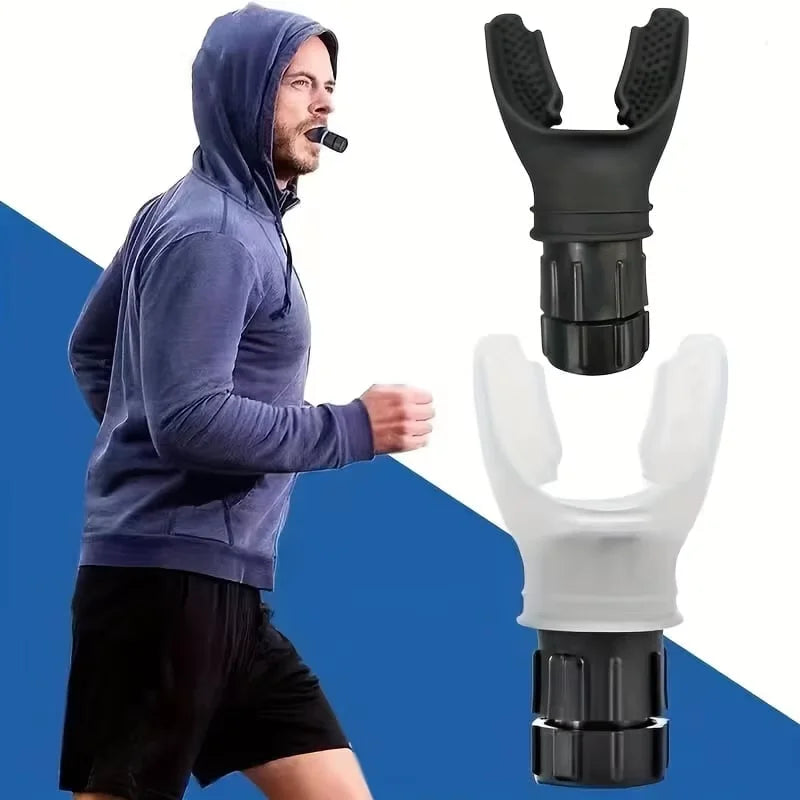 Entrenador de Respiración Flexor Pulmonar - Ejercitador Durable de Fitness que Aumenta la Capacidad Pulmonar - Niveles Ajustables de Respiración Profunda
