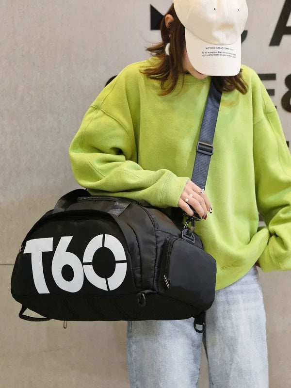 Bolsa Gym Oxford Dry & Wet - Gran capacidad con compartimento para zapatos | Resistente y Antidesgaste | Unisex