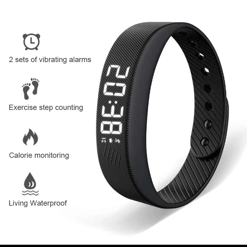 UYJY 2026, resistente al agua, con podómetro para correr, monitor de actividad y alarma con vibración y recordatorio