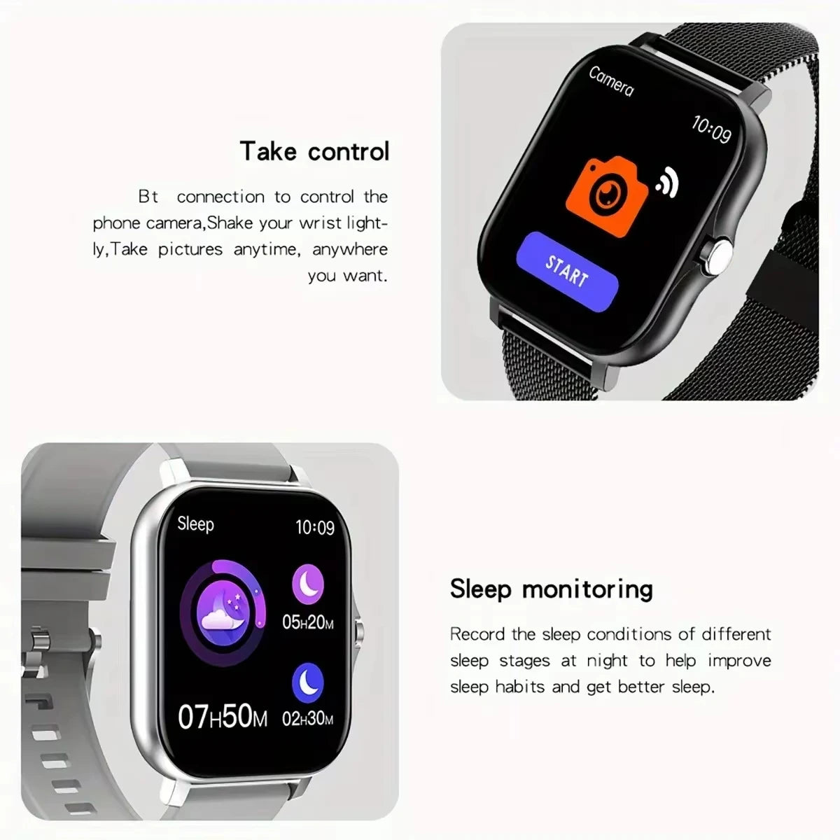 LAXASFIT 2025: con pantalla táctil completa, reloj deportivo para fitness y llamadas por Bluetooth