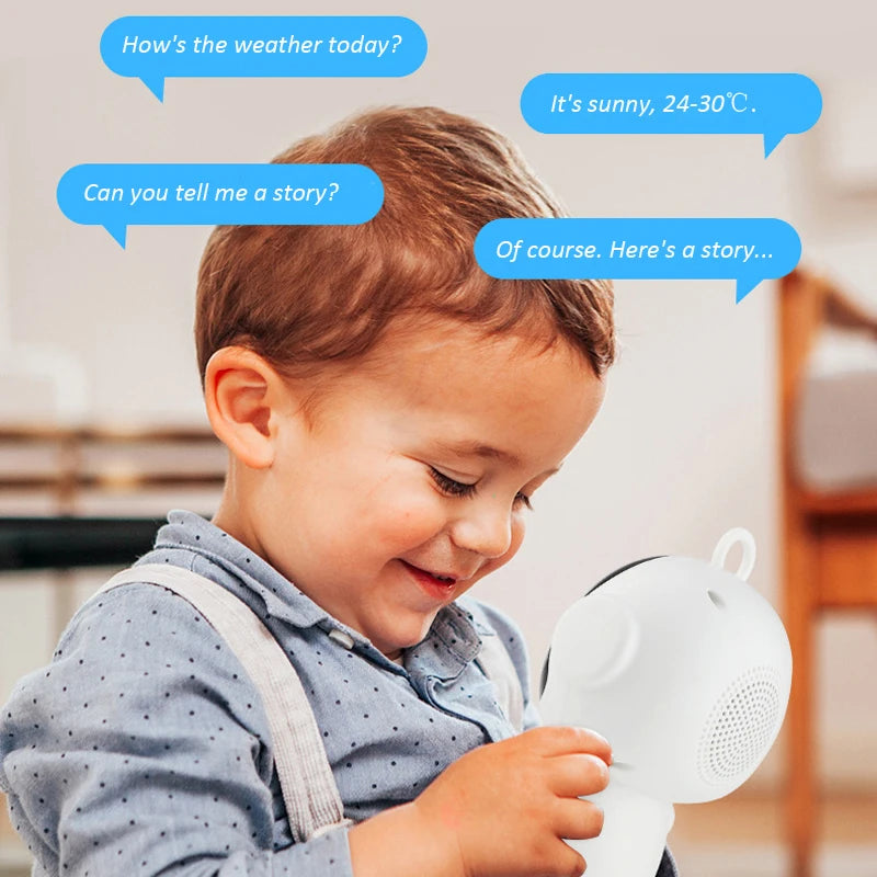 Robot con IA y conexión WiFi para la primera infancia: robot con reconocimiento de voz e interacción por voz para el aprendizaje