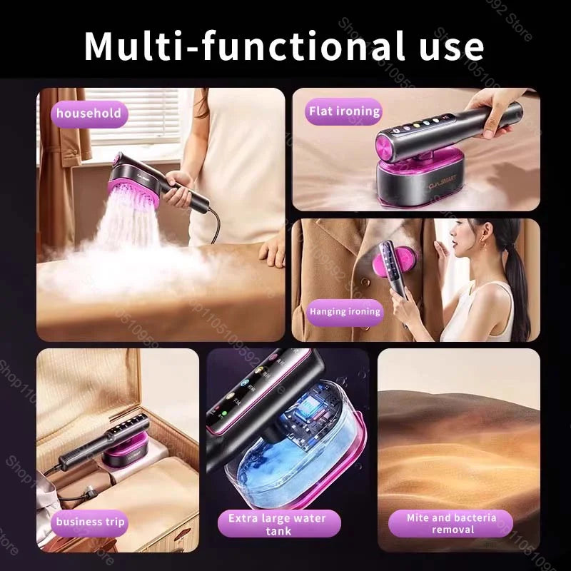 Plancha de Vapor de Mano Portátil ZHUIYAN 1200W | Multifuncional para Viaje