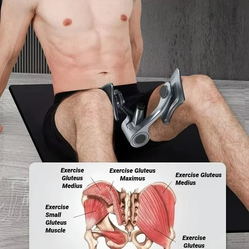 Entrenador de suelo pélvico y glúteos Kegel - Para hombre y mujer | fortalece pelvis y core en casa