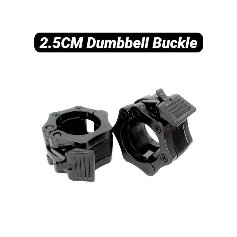 Collarines para Barra de 25MM - Abrazaderas de Liberación Rápida - Clips para Barra de Pesas para Halterofilia y Entrenamiento de Fuerza - Cierre de Seguridad Spinlock