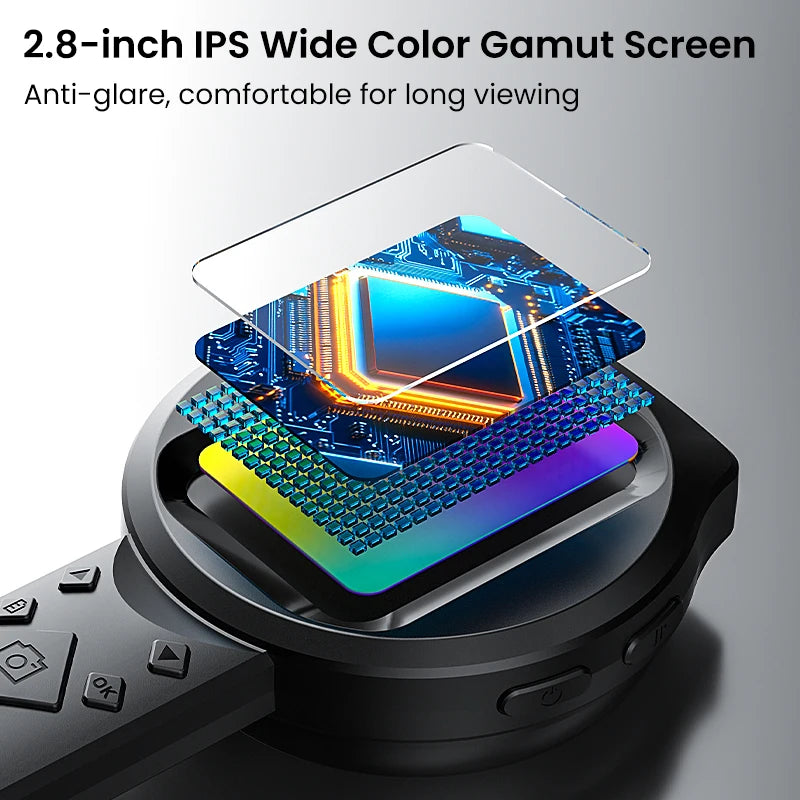 Microscopio digital portátil 2,8" IPS HD 1080P 100x para reparaciones electrónicas y joyería