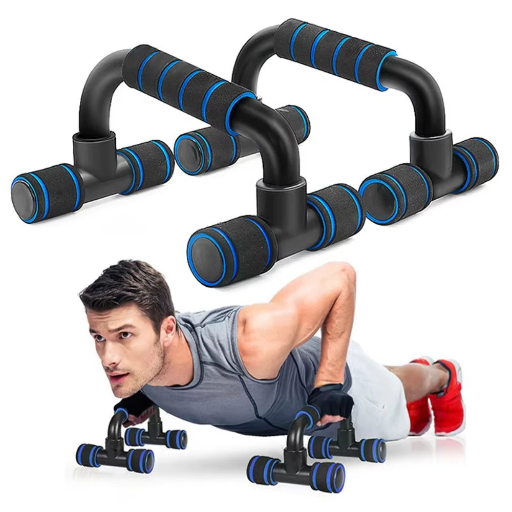 Barra de Soporte en H Antideslizante para Flexiones | Push Up Stand | Rack de Potencia para Casa | Mango para Entrenamiento de Pecho y Brazo
