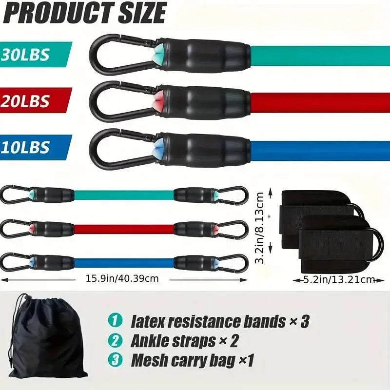 Tobillera acolchada y zranspirable para polea - ajustable Total para pierna y glúteo | 1 pieza