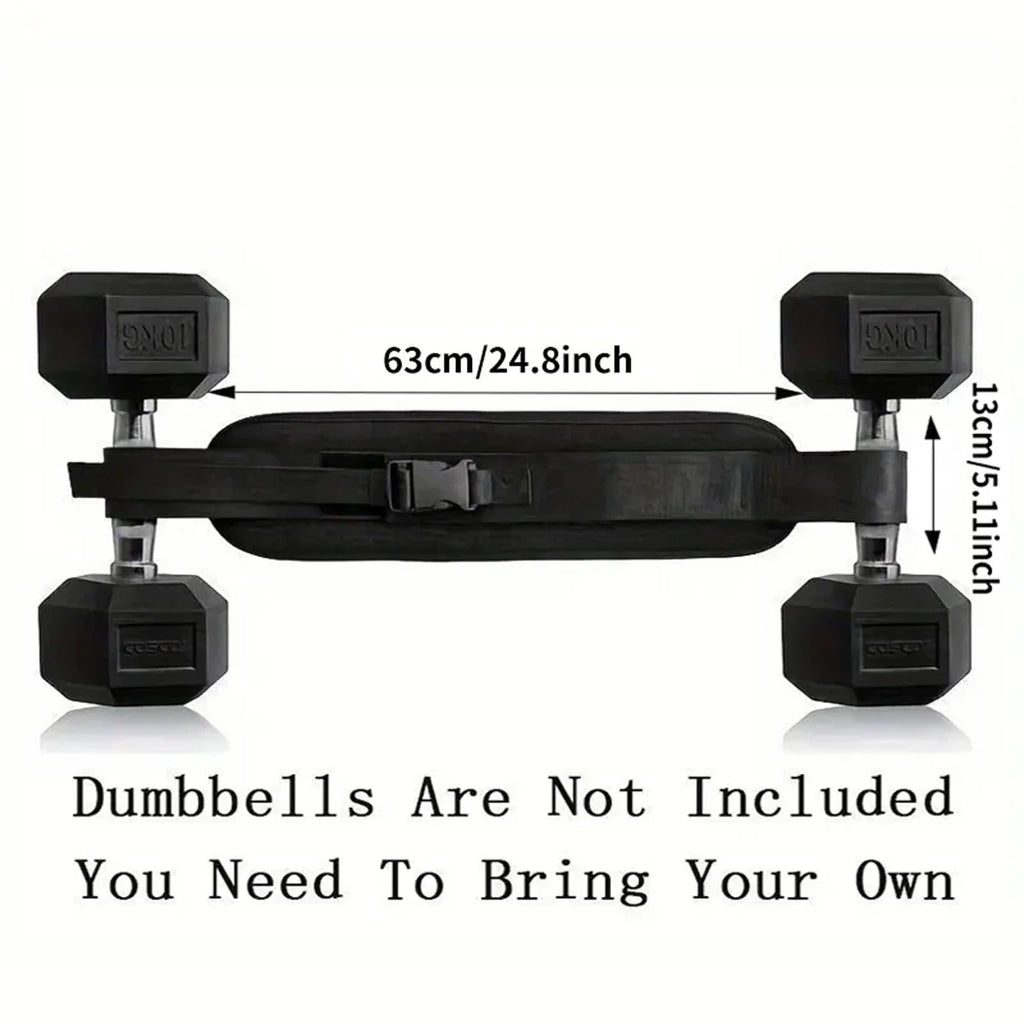 Cinturón Ajustable con Peso / Cinturón Lastre Ajustable para Entrenamiento en Casa, Entrenamiento con Mancuernas y Moldeo de Cadera, Equipo de Fitness para Gimnasio en Casa