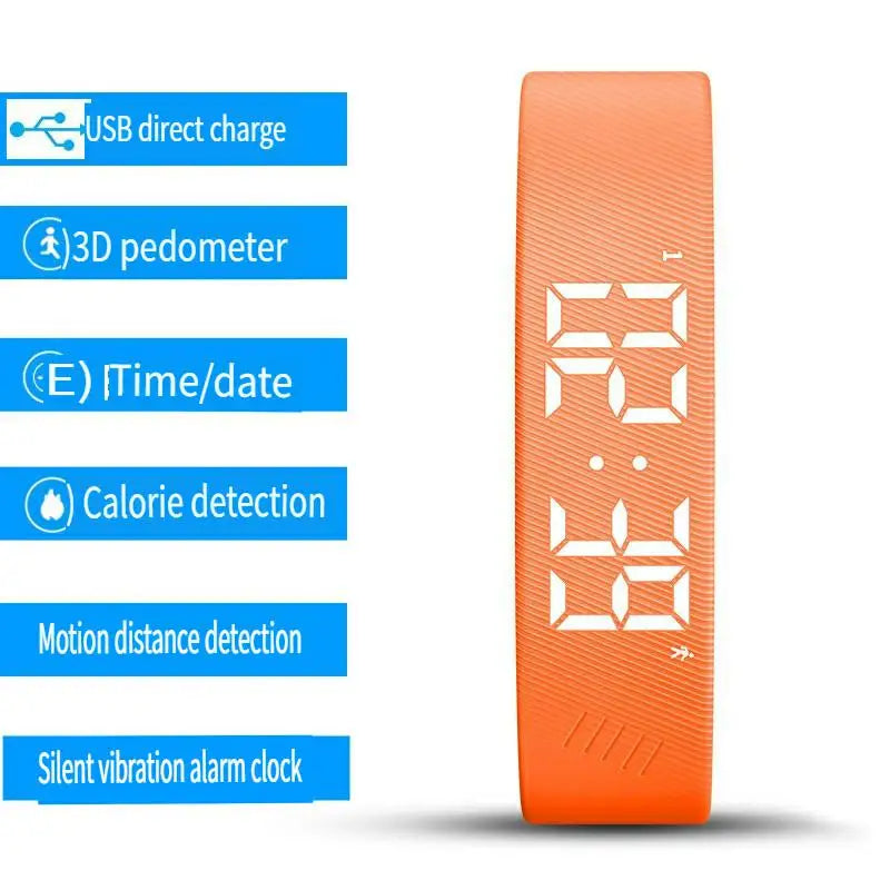 UYJY 2026, resistente al agua, con podómetro para correr, monitor de actividad y alarma con vibración y recordatorio