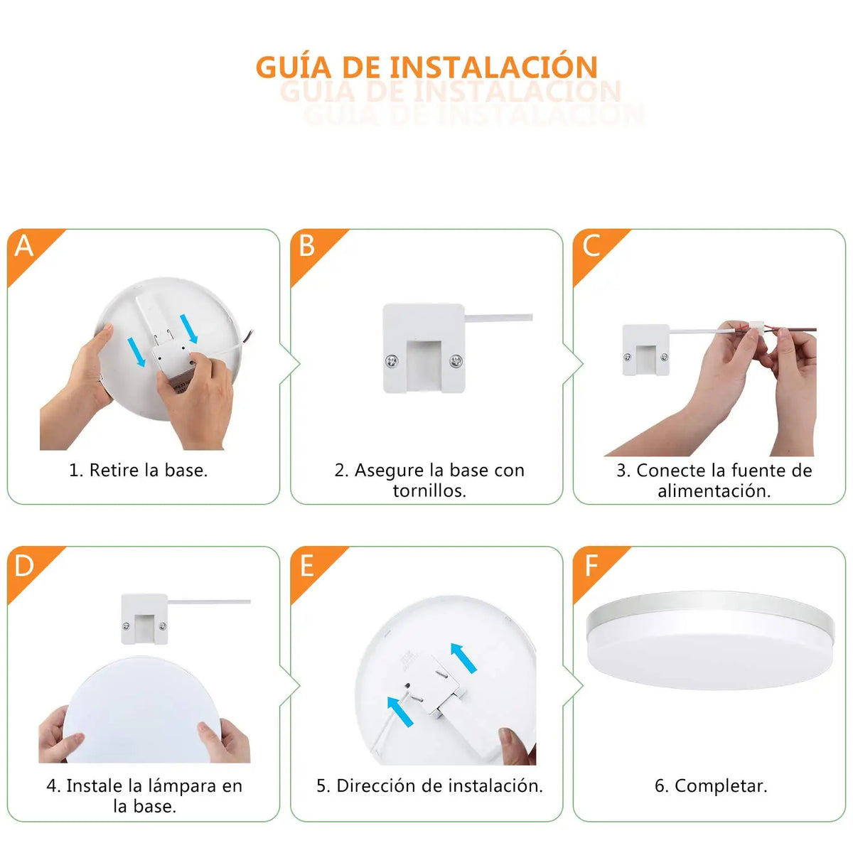 Lámpara de techo LED redonda ultradelgada, impermeable, para empotrar, 6500 K (luz diurna), iluminación moderna para el hogar: dormitorio, cocina y pasillo