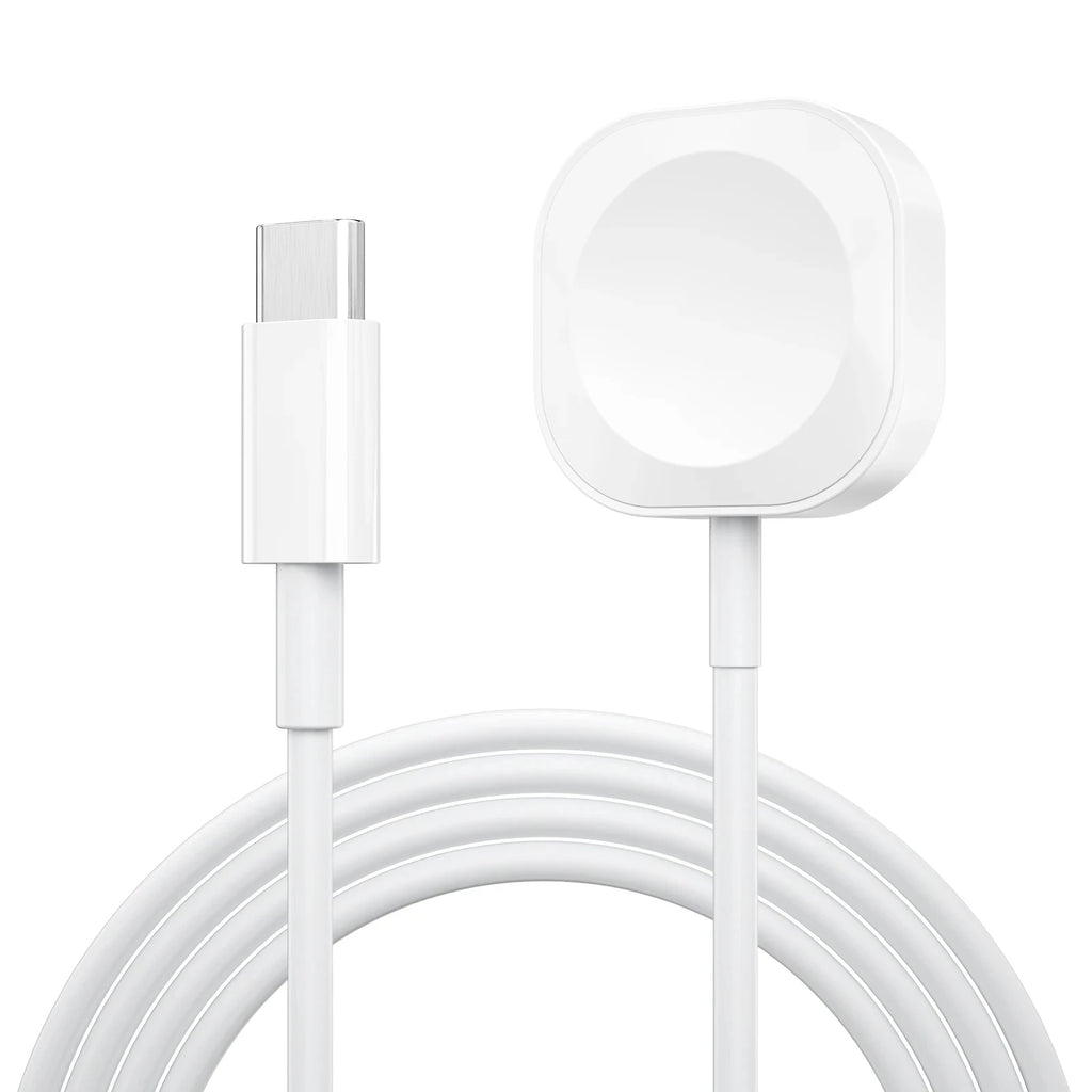 TekaGene: cargador inalámbrico magnético para Apple Watch Series 9, 8, 7, 6, 5, 4 y SE. Cable de carga rápida USB tipo C para iWatch Series 6, 3, 5, 3, 2 y 1.