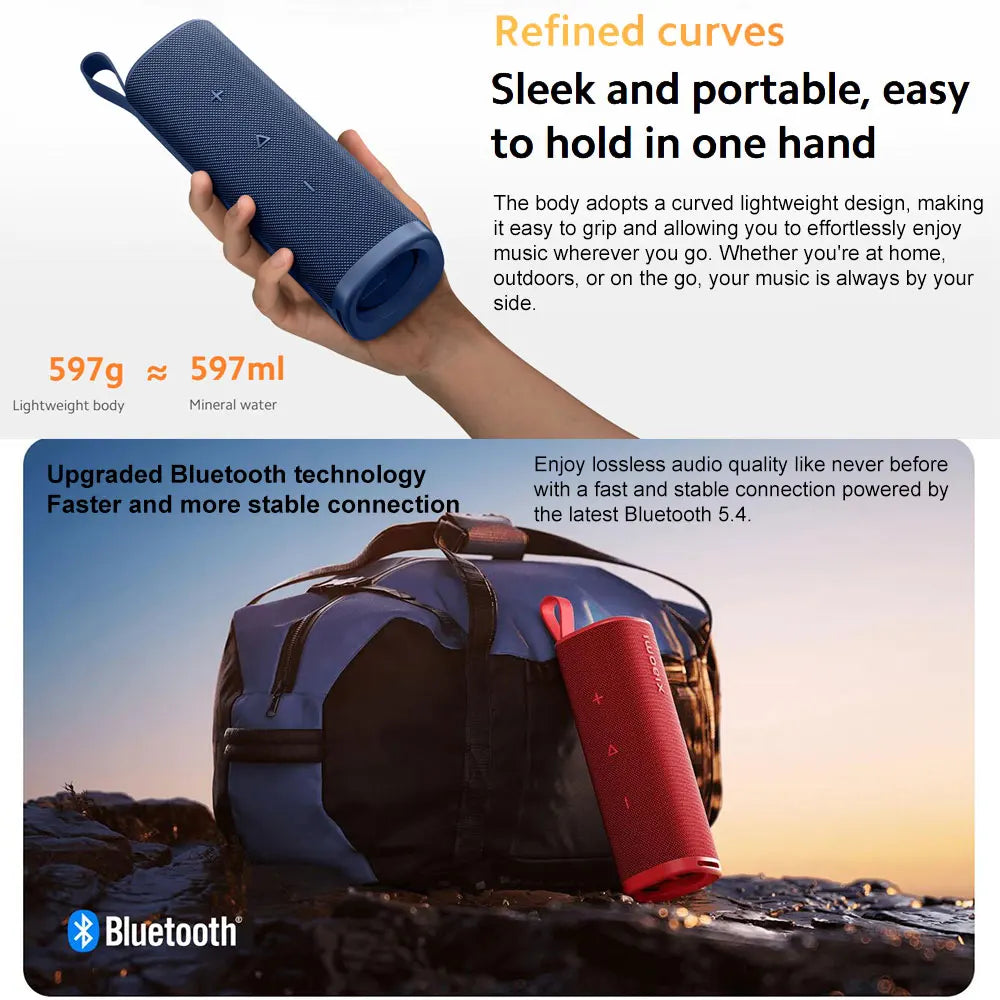 Versión Global Xiaomi Sound Outdoor, Parlante Portátil de 30W, Combo Estéreo TWS, Batería de Larga Duración de 12 Horas, Parlante Inalámbrico IP67 BT5.4