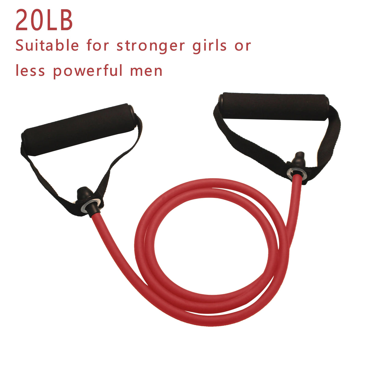 Bandas de Resistencia con Asas | Bandas de Ejercicio | Bandas de Entrenamiento con Mangos para Hombres y Mujeres | Equipo de Entrenamiento de Fuerza en Casa