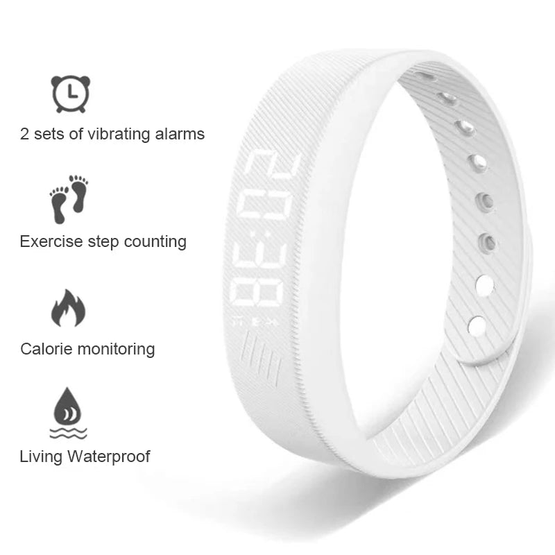 UYJY 2026, resistente al agua, con podómetro para correr, monitor de actividad y alarma con vibración y recordatorio