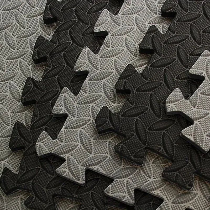 8/16 Piezas Loseta de Suelo de Espuma Antideslizante para Fitness - Alfombra de Protección para Suelo - Colchoneta para Equipo de Fitness Apta para Gimnasio en Casa