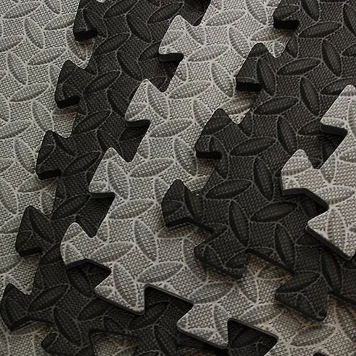 8/16 Piezas Loseta de Suelo de Espuma Antideslizante para Fitness - Alfombra de Protección para Suelo - Colchoneta para Equipo de Fitness Apta para Gimnasio en Casa