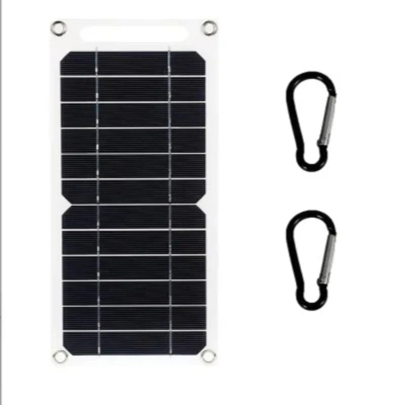 Panel de Carga Solar Impermeable 30W | Portátil para Camping y Exterior