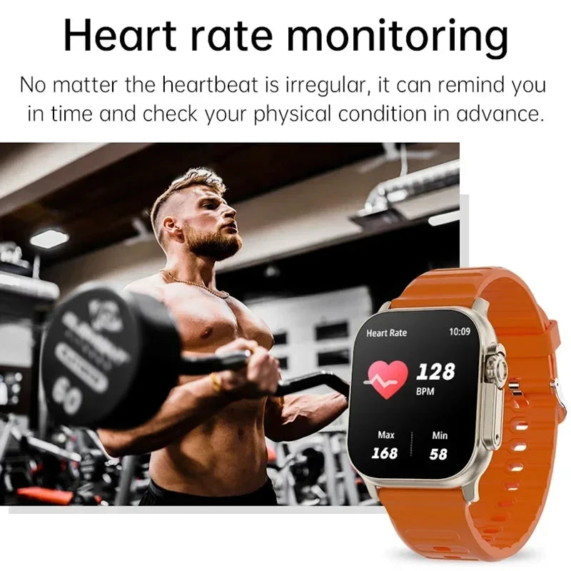 IYTSFT 2026, con pantalla HD de 2,01 pulgadas, llamadas por Bluetooth, monitor de salud y actividad física, y modo multideporte, compatible con Android e iOS