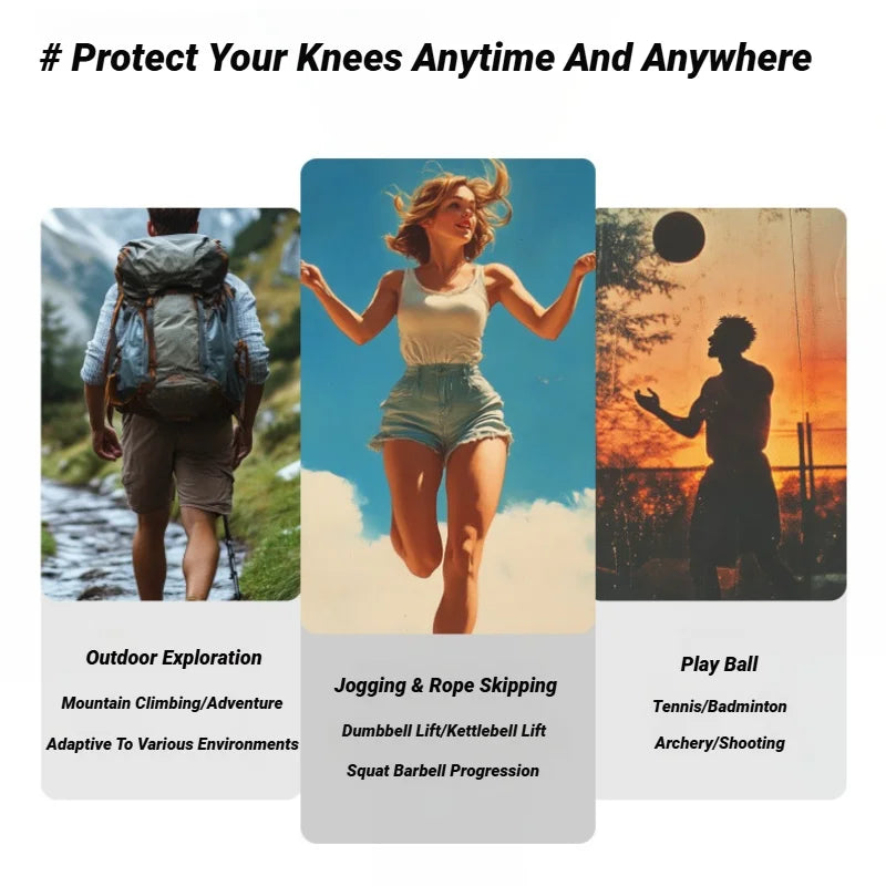 Banda Patelar Deportiva STARMAP - Soporte Fuerte para Rodilla que Reduce el Desgaste | Ajustable PVC | Adulto