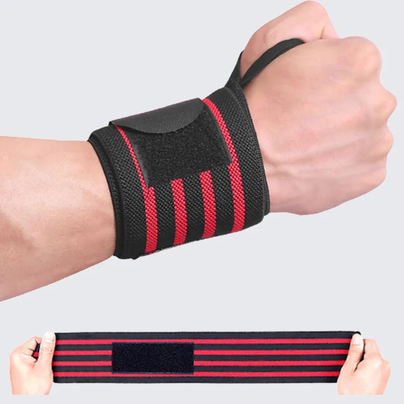 1/2 Piezas Muñequera de Soporte, Correas de Sujeción Extra Fuertes, Vendas para Levantamiento de Pesas, Equipo de Protección Fitness