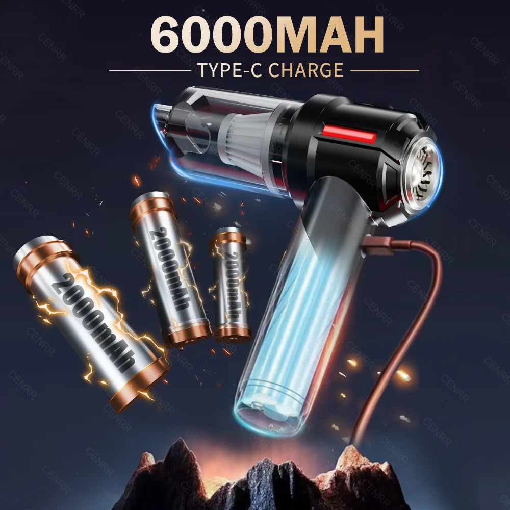 CENRR MAX 998000PA: potente aspiradora portátil.
