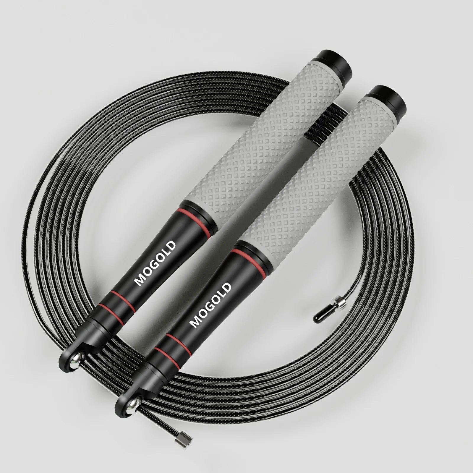 Comba de Velocidad para Saltar, Cuerda Ajustable de Alta Resistencia, Diseño Ligero, Rotación Suave con Rodamiento de Bolas, Ideal para Entrenamiento de CrossFit