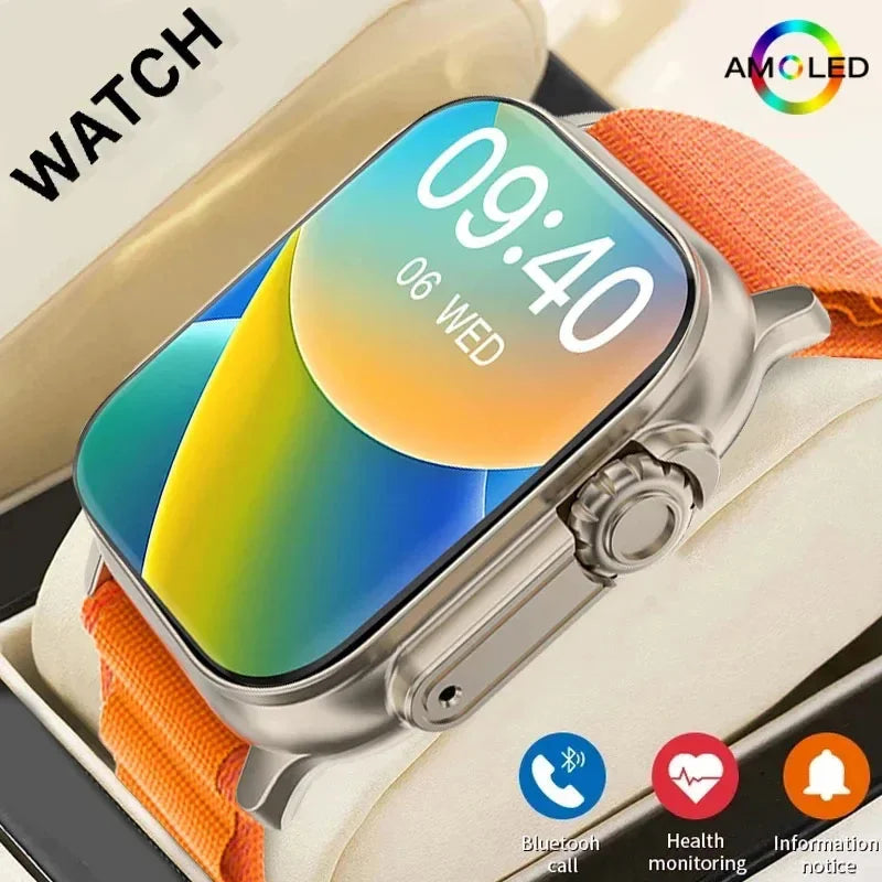 IYTSFT 2026, con pantalla HD de 2,01 pulgadas, llamadas por Bluetooth, monitor de salud y actividad física, y modo multideporte, compatible con Android e iOS