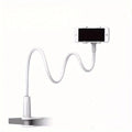 Soporte para móvil Lazy con brazo largo flexible tipo cuello de cisne, para sobremesa y cabecera