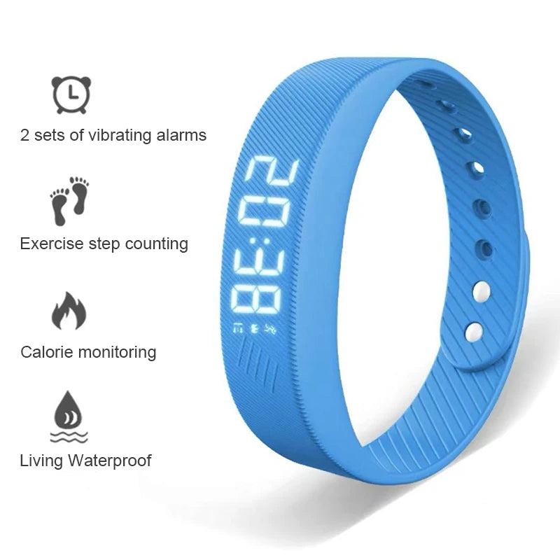 UYJY 2026, resistente al agua, con podómetro para correr, monitor de actividad y alarma con vibración y recordatorio