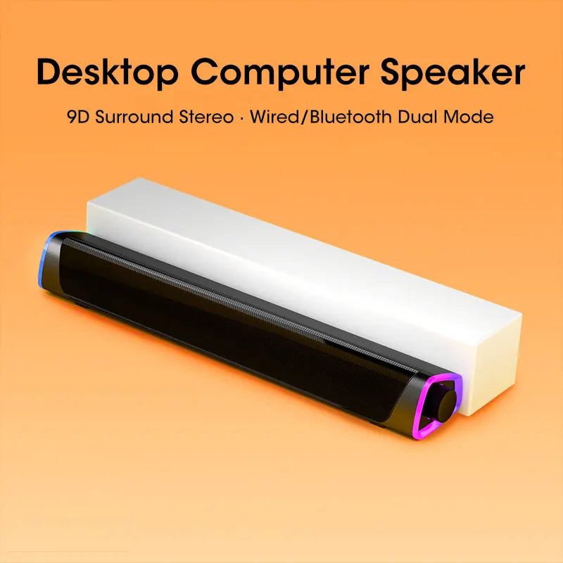 Niye: 4D sonido estéreo, subwoofer y Bluetooth, reproductor de música y altavoz con cable
