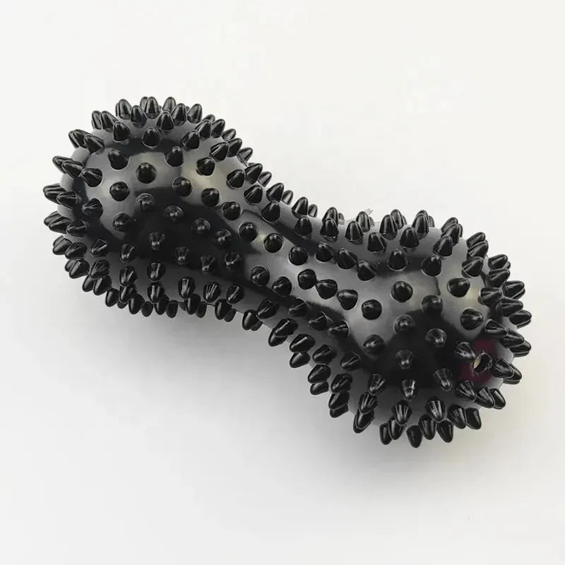 1 Pieza Pelota de Masaje en Forma de Cacahuete - Pelota de Masaje con Pinchos de PVC de Colores - Pelota Sensorial para Dolor Muscular y Estrés - Masajeador Muscular para Pies para Relajación
