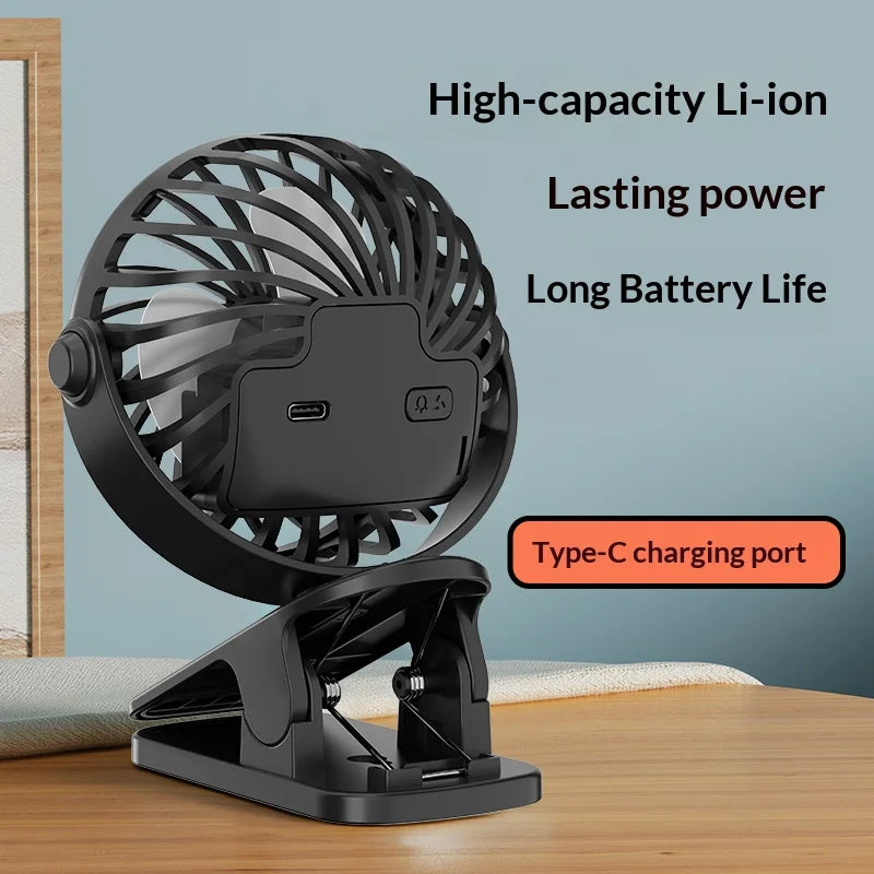 HOMEFISH:  ventilador colgante giratorio de 720° con luz nocturna y enfriador de aire para acampadas al aire libre