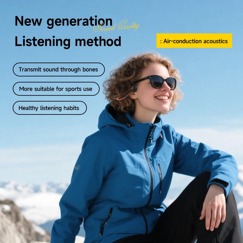 Auriculares Lenovo de Conducción Ósea | Bluetooth Inalámbrico Deportivo
