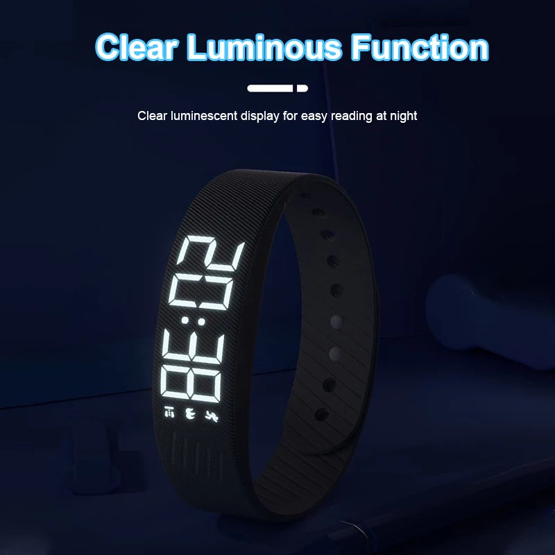 UYJY 2026, resistente al agua, con podómetro para correr, monitor de actividad y alarma con vibración y recordatorio