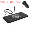 Cargador inalámbrico para coche para iPhone 16, 15, 15 Pro Max, 14, 13, 12 y X; Samsung S24 y S23. Cargador inalámbrico para coche con base de silicona y soporte. Cargador rápido