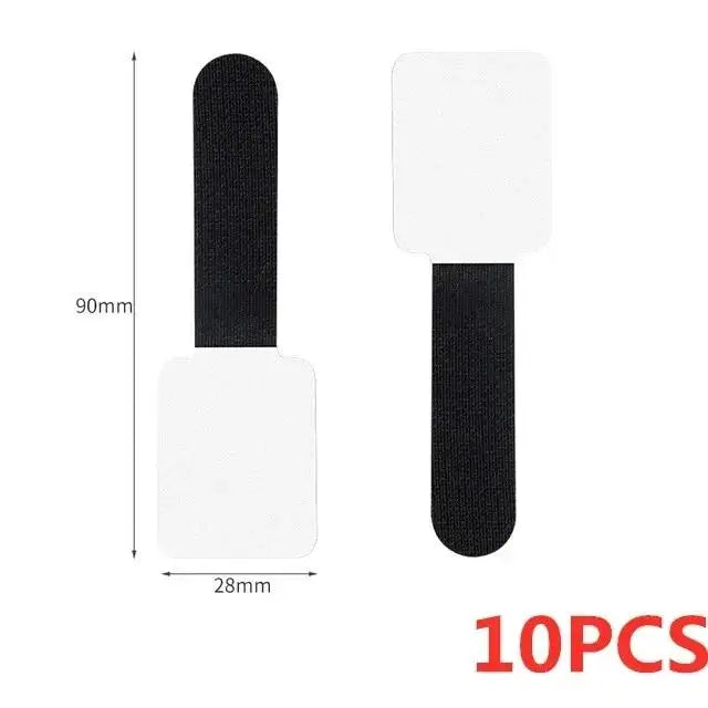Bridas reutilizables para cables. Organizador de cables. Sujetacables. Organizador de cables autoadhesivo y ajustable. Correas para organizar el escritorio.