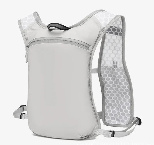 Chaleco Reflectante de Running Ultraligero - Con Pack de Hidratación y Bolsillo para Móvil | Para Bici y Deportes Outdoor