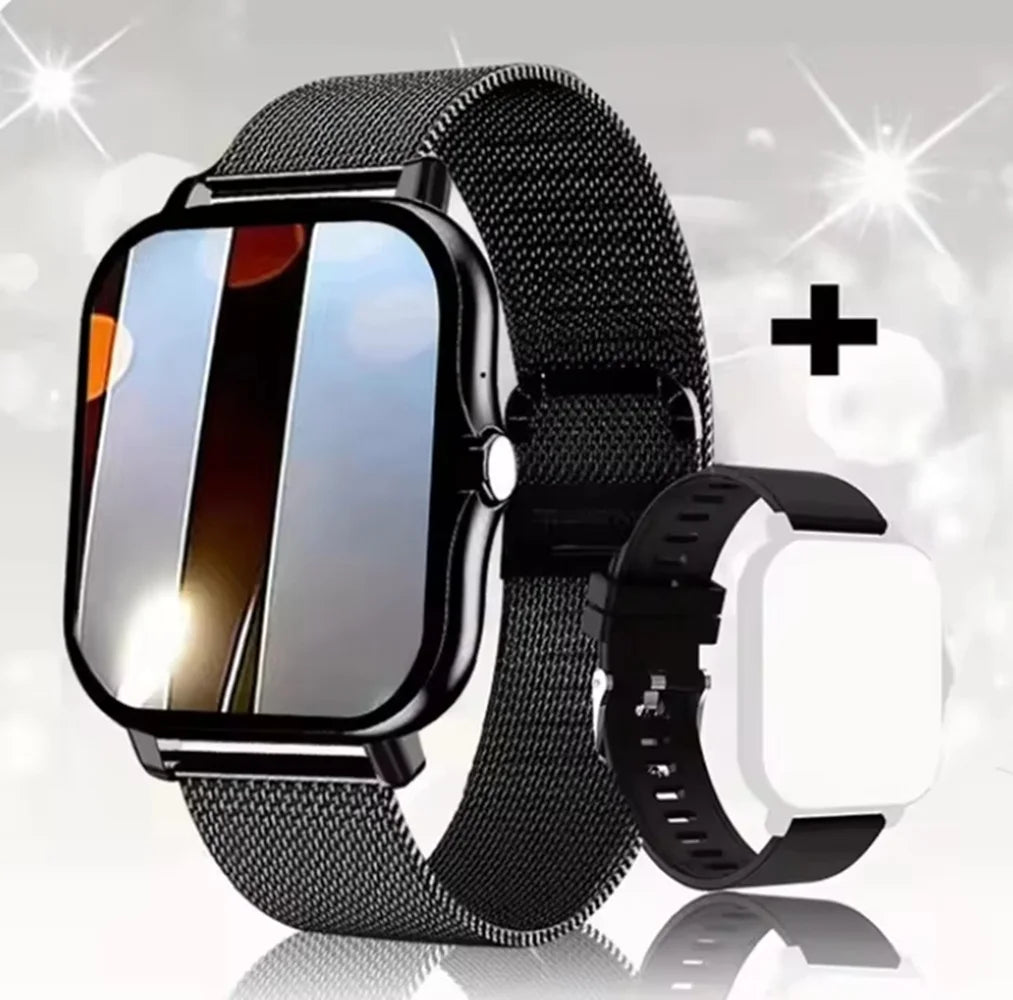 LAXASFIT 2025: con pantalla táctil completa, reloj deportivo para fitness y llamadas por Bluetooth