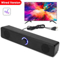 NOCCLILI: altavoces Bluetooth 4D Surround, barra de sonido para ordenador y televisor.