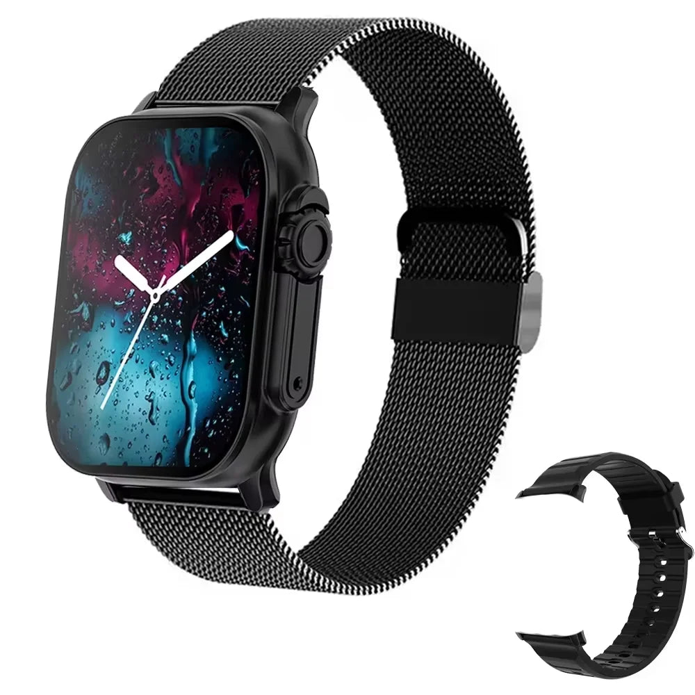 IYTSFT 2026, con pantalla HD de 2,01 pulgadas, llamadas por Bluetooth, monitor de salud y actividad física, y modo multideporte, compatible con Android e iOS