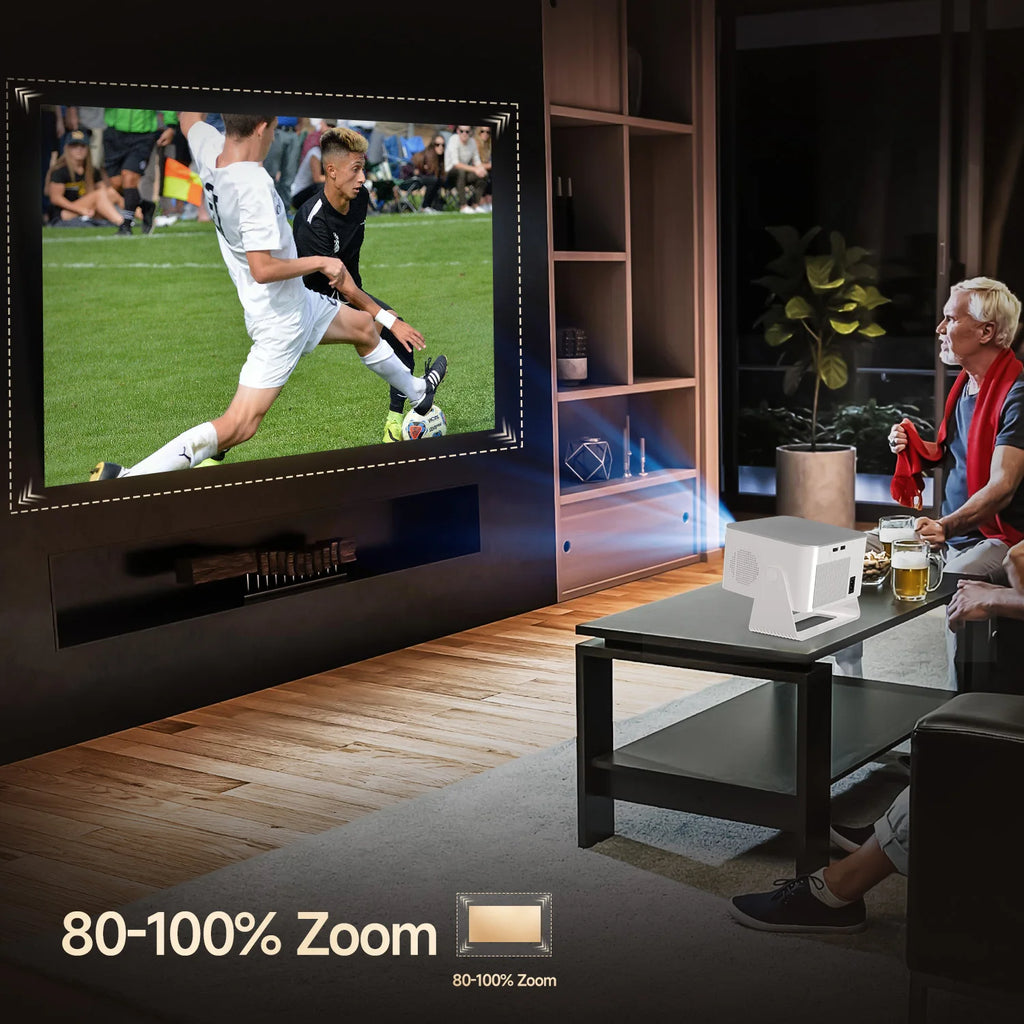 Magcubic: con enfoque automático, Android 14, 4K, 900 ANSI, 8K nativo, 1080p, con Wi-Fi 6, Bluetooth 5.4, 16 GB.