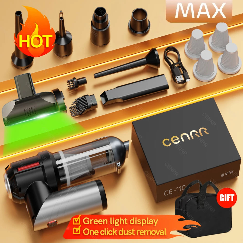 CENRR MAX 998000PA: potente aspiradora portátil.